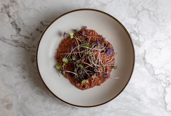 Receta Risotto de Beterraga y rabano rioja